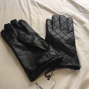 Men leather gloves